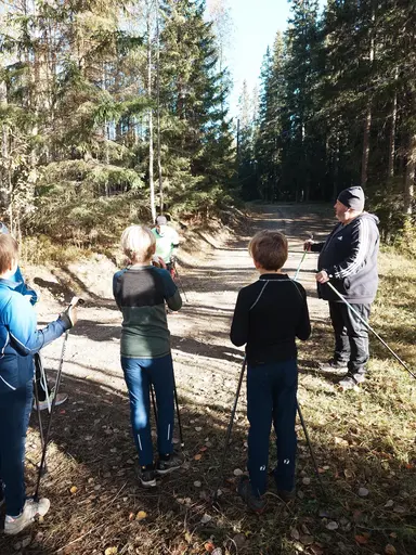 Läger på skidstugan 5 oktober 2024.