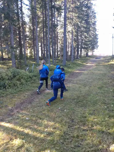 Läger på skidstugan 5 oktober 2024.