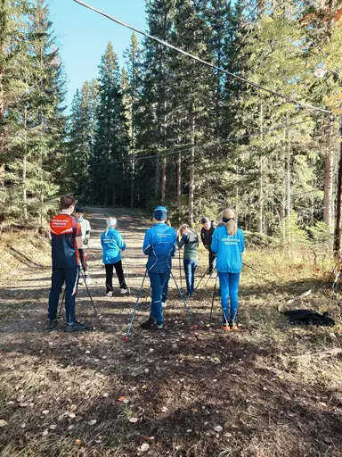 Läger på skidstugan 5 oktober 2024.