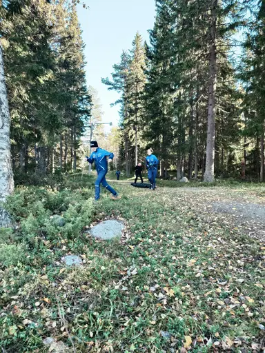 Läger på skidstugan 5 oktober 2024.