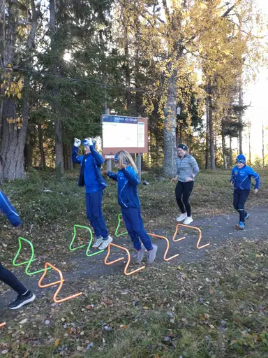 Läger på skidstugan 5 oktober 2024.