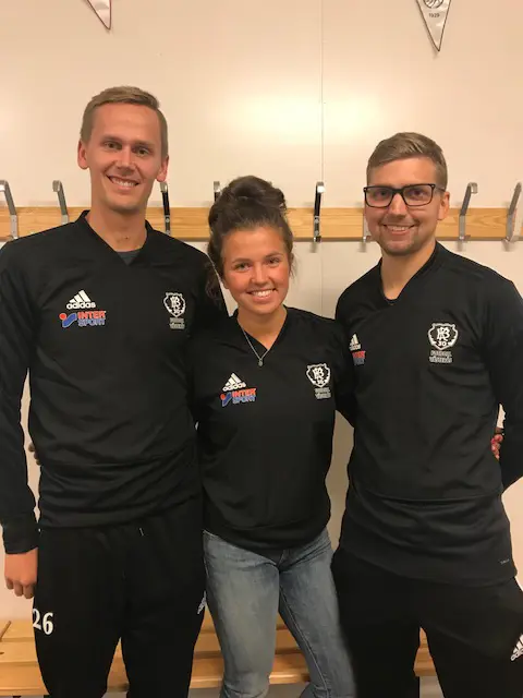 Se bilden! Från vänster Erik Strid, Emelie Ahlin, Jonathan Jans
