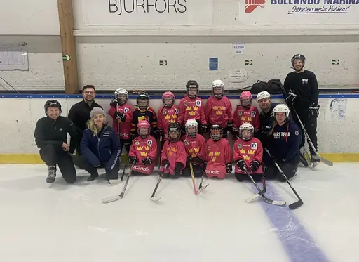 Avslutning i hallen april 2021