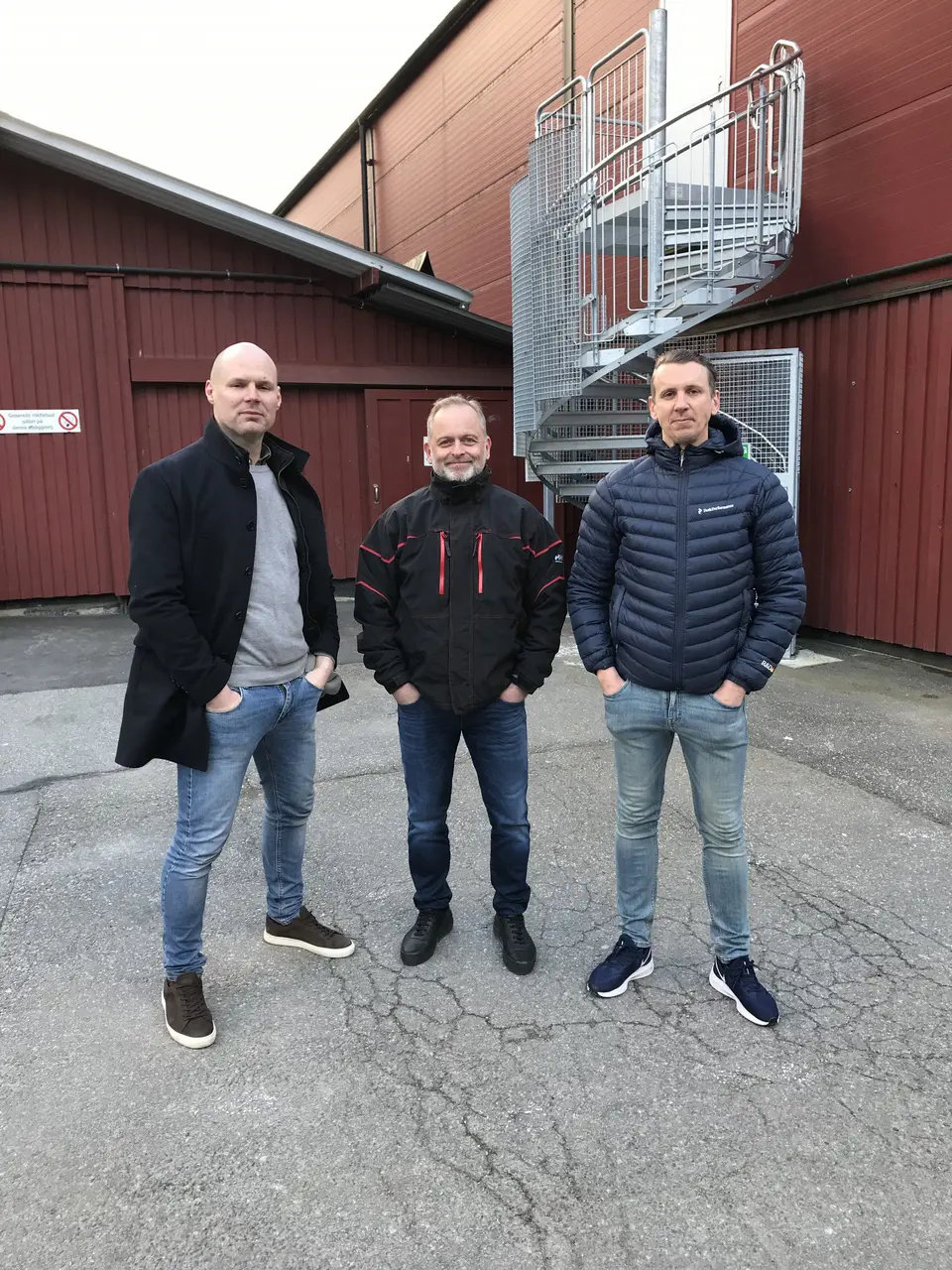 Mateusz, Peter och Andreas