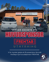 På bild: Mattias Fransson (Frentab), Alexander Dypbukt (Sponsoransvarig), Thomas Gillstedt (Frentab Uthyrning)