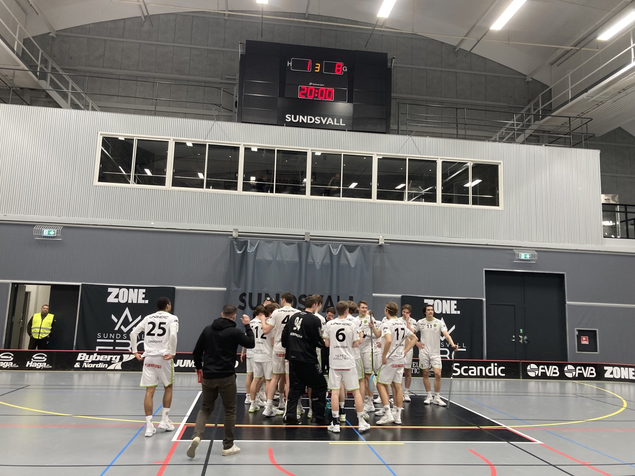 Seger 1-8 i Sundsvall, vilken match WOW!