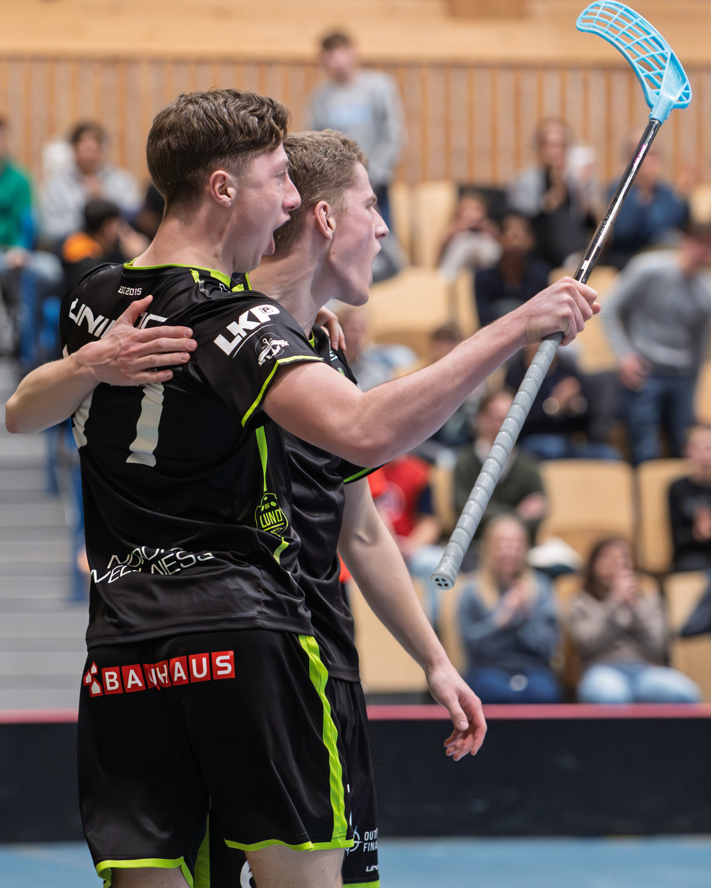 Foto #PatrikPalm En riktig målskytt presenterar sig, #77 Elias Lundberg avgör hemma mot Hagunda IF i förlängningen