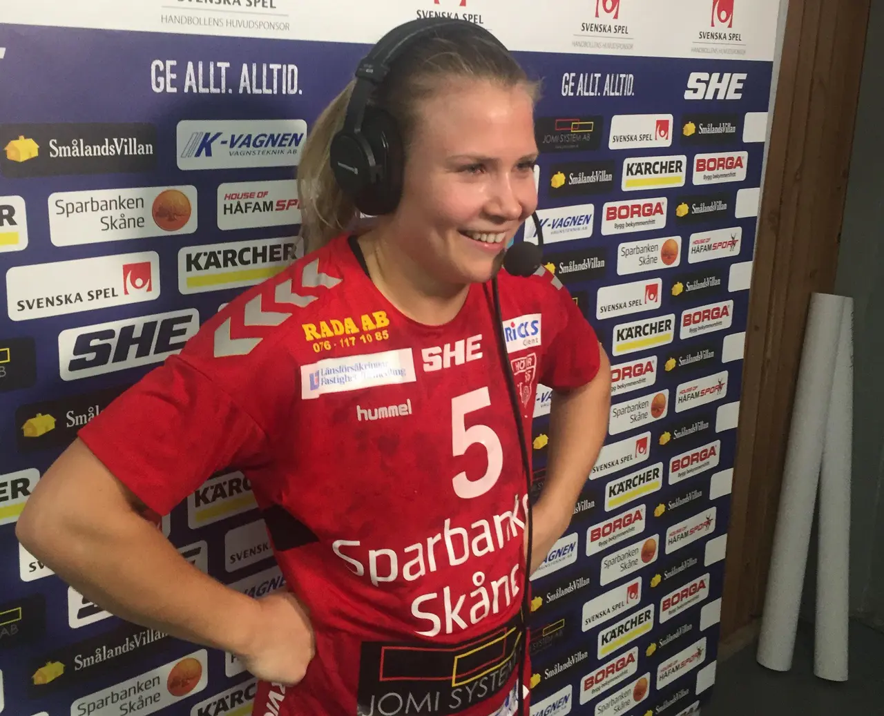 Emma Rask i CMore.