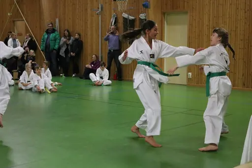 Gradering Taekwondo och Hapkido Svärtinge.