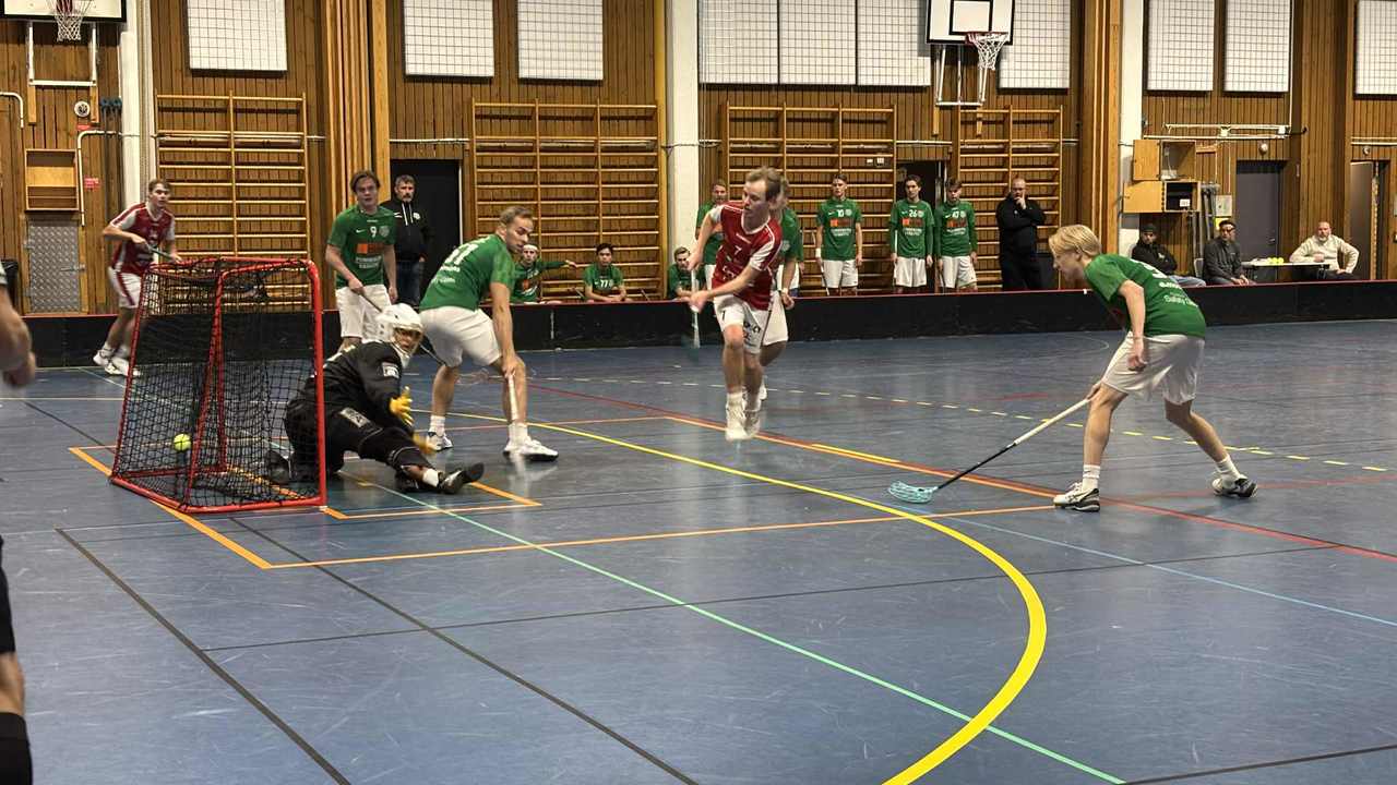 Hovslätt inledde målskyttet men fick sedan kämpa hårt för att vinna.