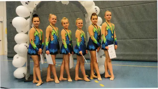 Från vänster: Sofia, Julia, Ida, Alva, Elvina & Linnea 