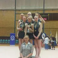 Från vänster: Ällen, Alexandra, Amanda, Vendela, Erika & Julia 