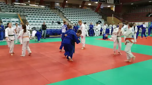 Oliver och Marcus kämpade på bra under lägret
