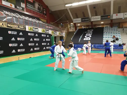 Oliver och Marcus kämpade på bra under lägret
