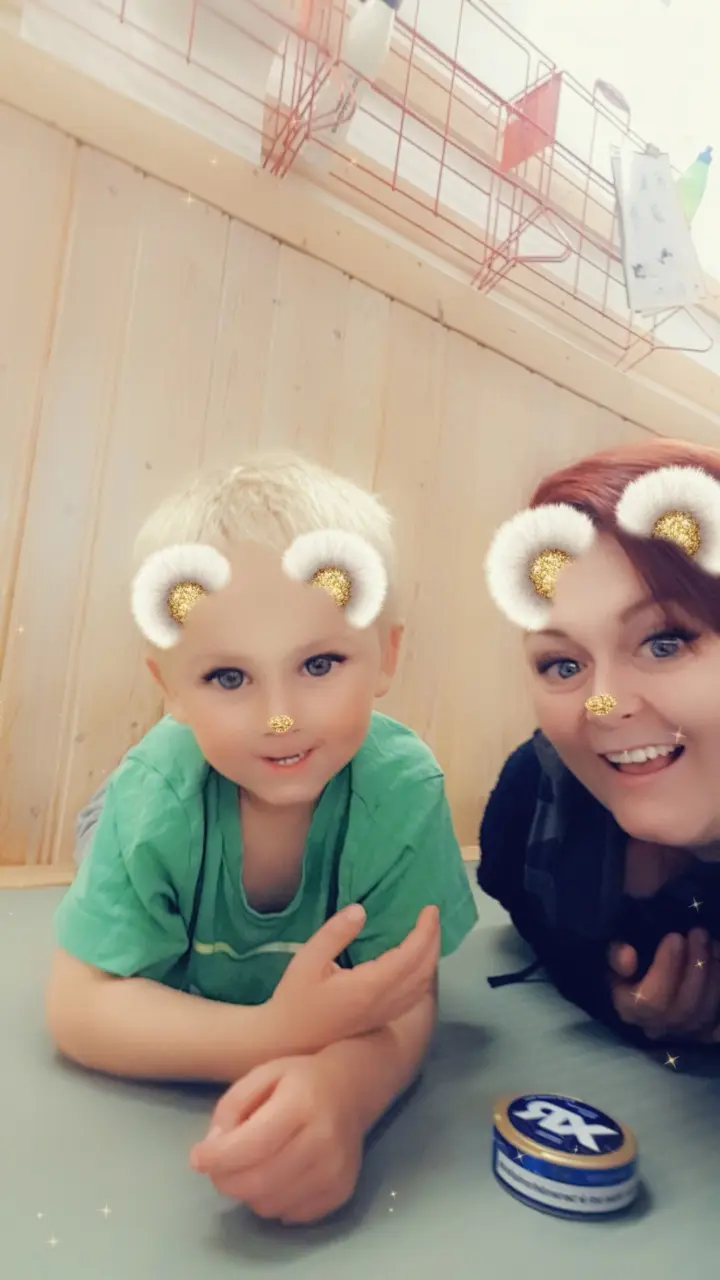 Erika och Elton övervakar dagens vuxenträning
