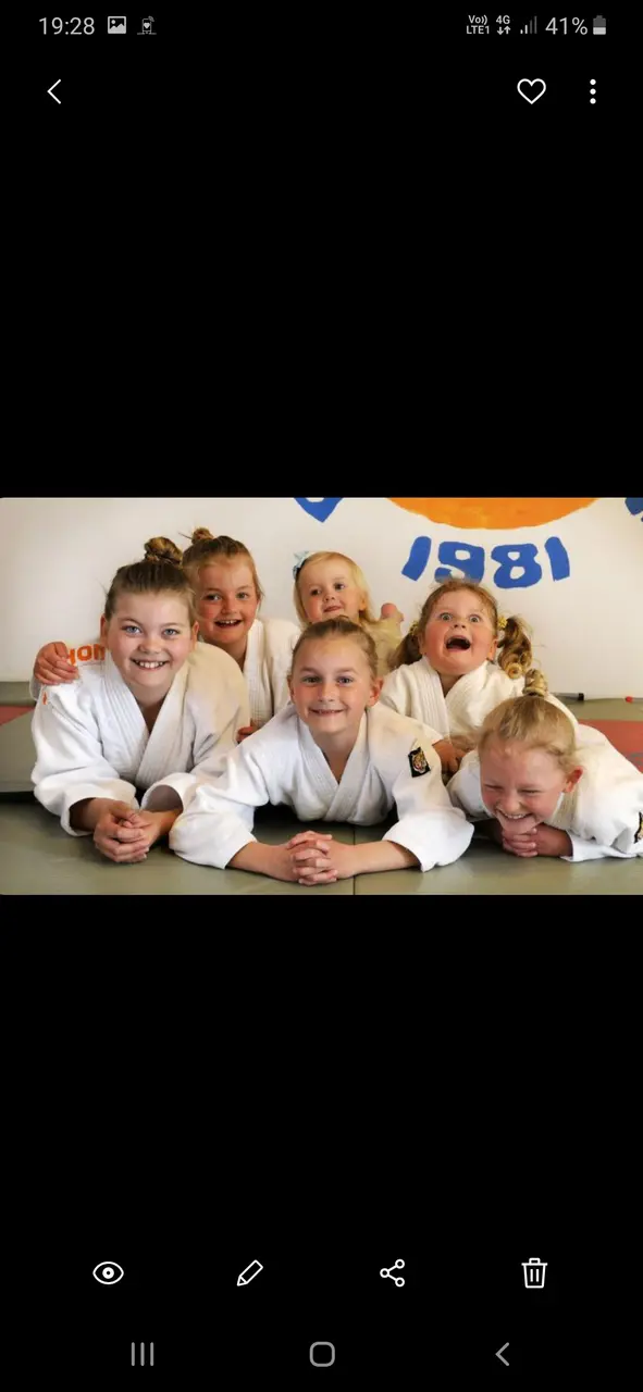 Systrarna Persson som alla tränar judo hos oss