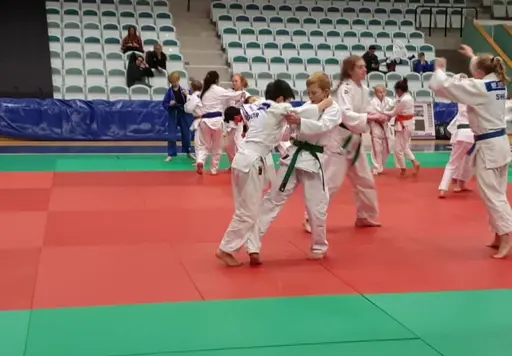 Oliver och Marcus kämpade på bra under lägret