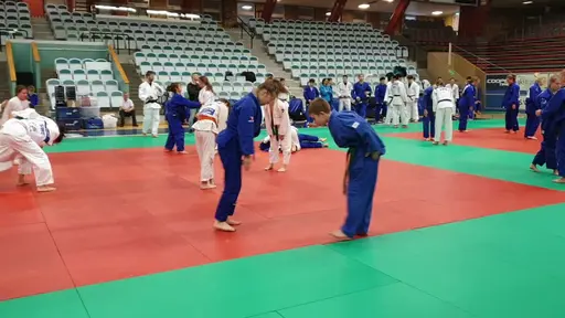 Oliver och Marcus kämpade på bra under lägret