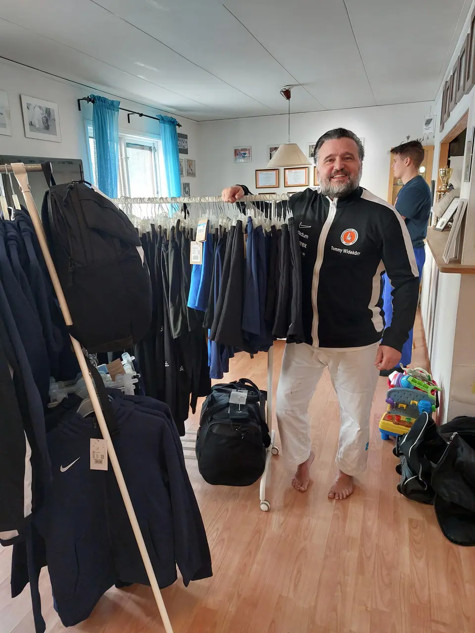Judo- eller Fys logga med våra samarbetspartners Corex och Dalslands Sparbank