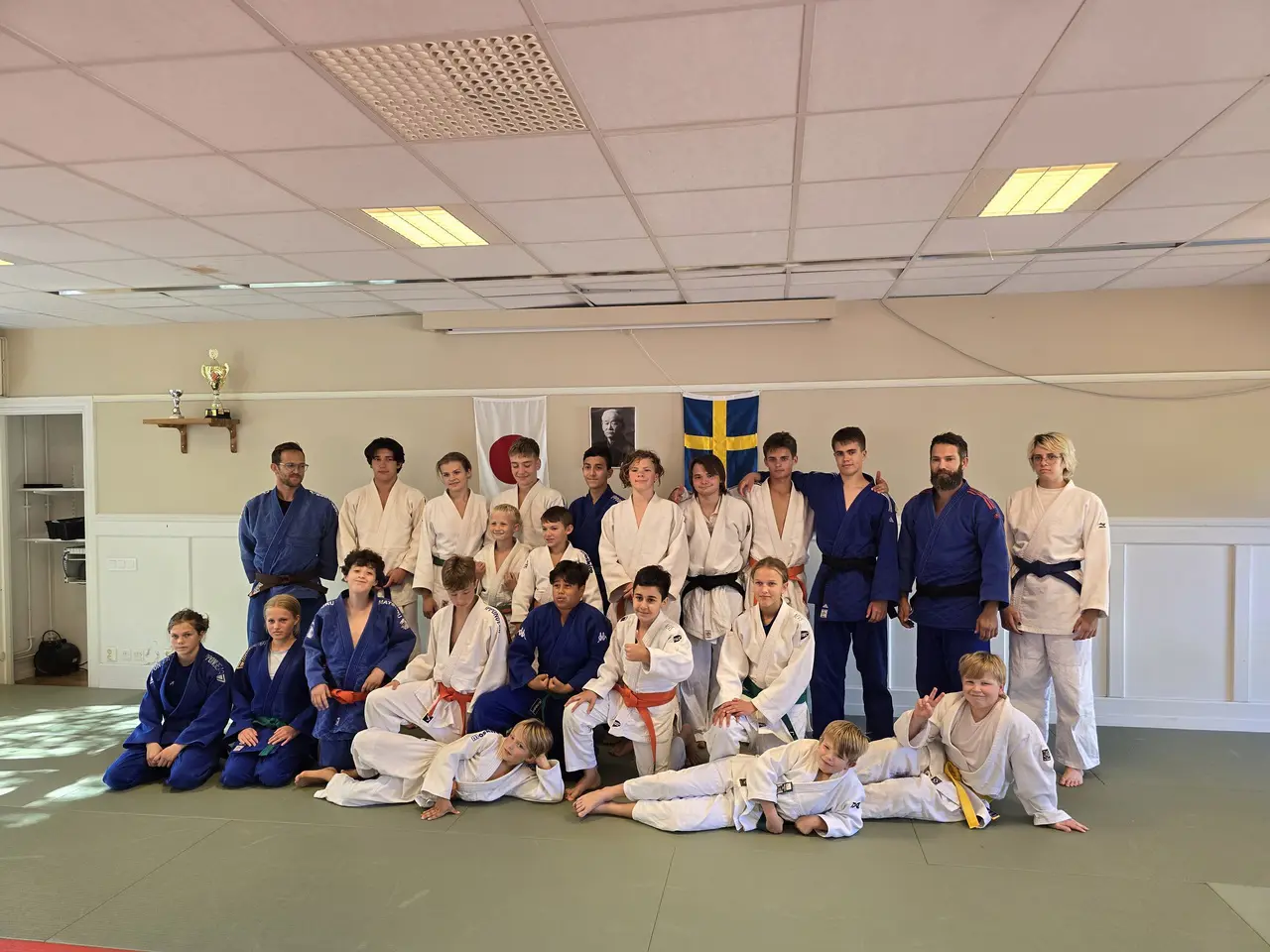 Dessa deltog på det senaste distriktlägret hos Kroppefjäll judoklubb