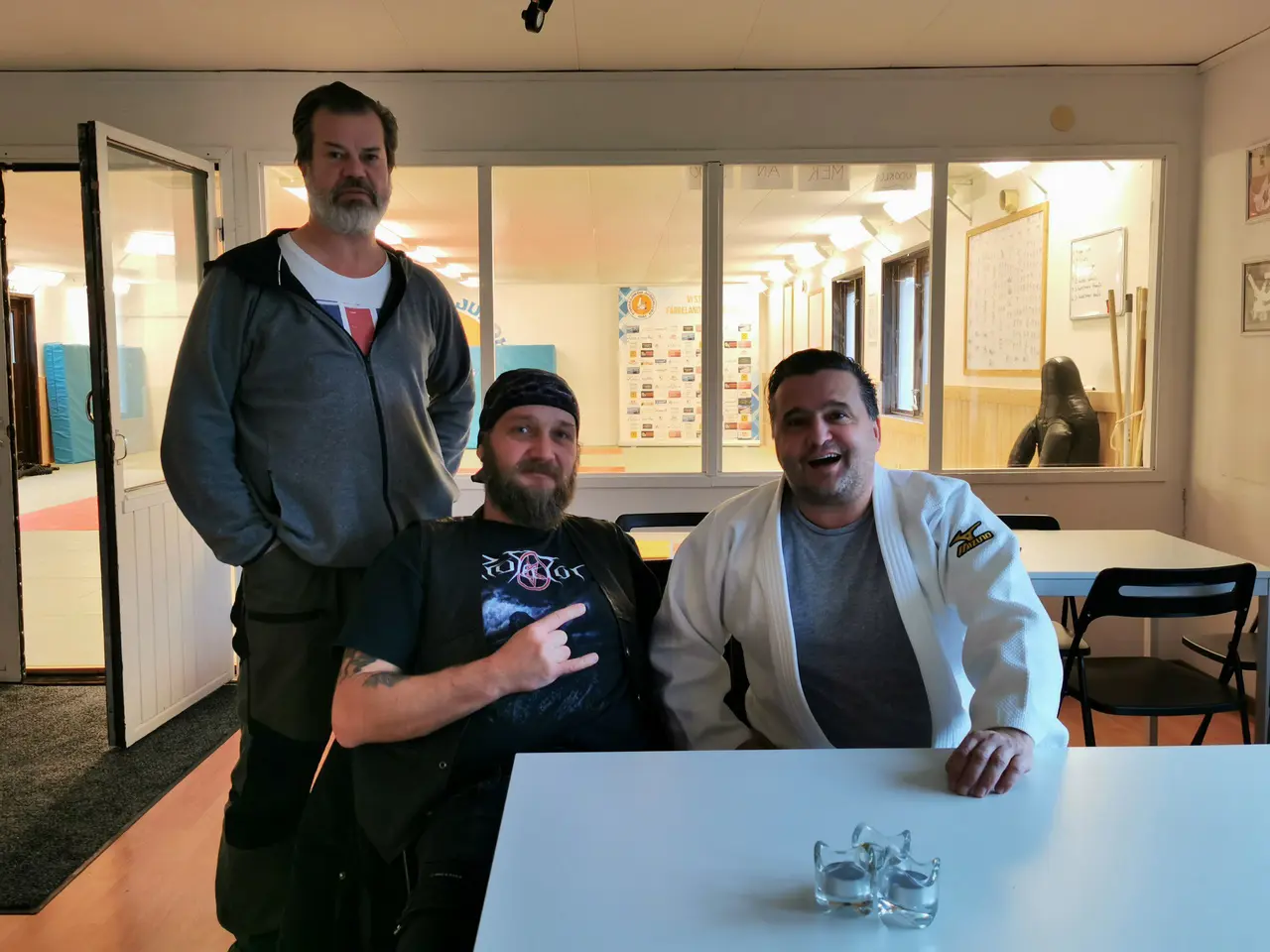 Klubbens kassör, Anläggningskommittén ordförande och Ordförande Tommy Widekärr