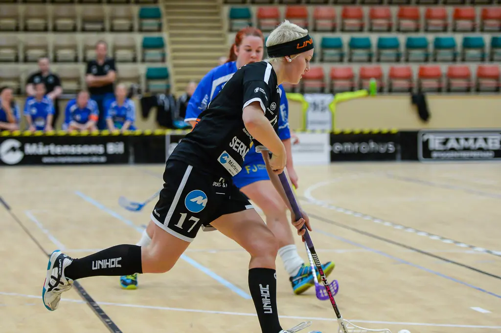 Sofia "Nisse" Nilsson bjöd på show när man tog 2015 första tre poäng Foto: Ulf Bjarke