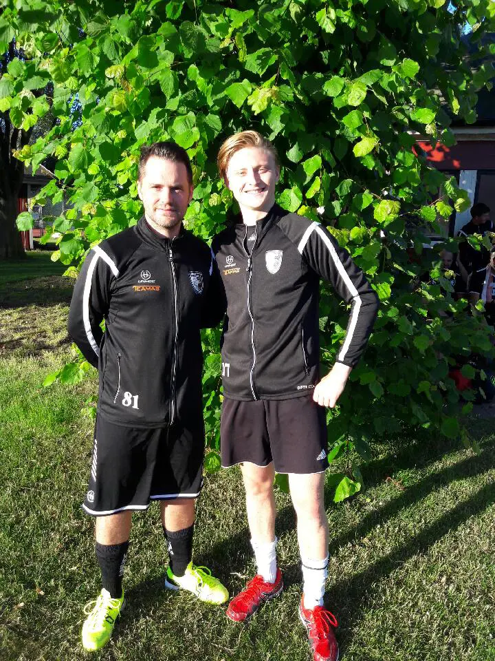 Christian Persson och Alfred Asp