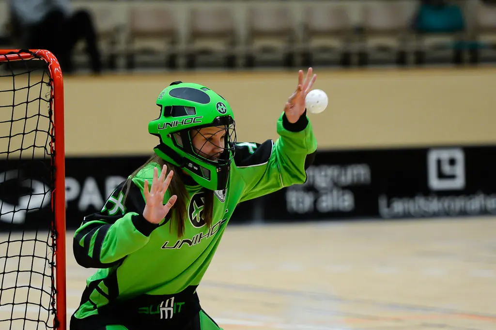 Lina Bergvall stod för en briljant insats mot Röke! Foto: Ulf Bjarke