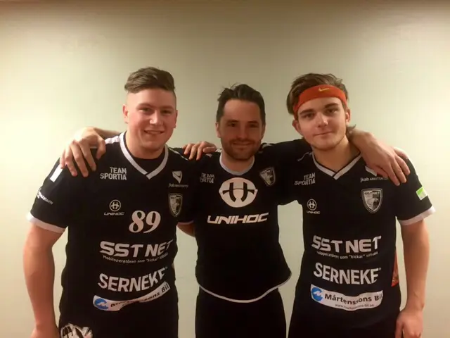 David, Christian & Mattias. Foto: Lars Persson