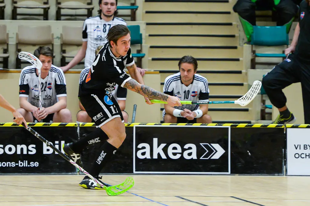 Max Olsson slet hårt matchen igenom. Foto: Ulf Bjarke