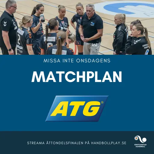 Livesändning med start 18:55 mot Eskilstuna i morgon (4 sep)