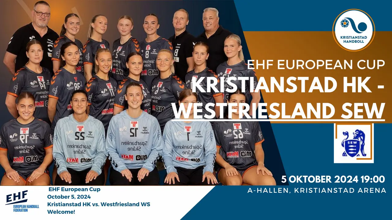 Biljetter till EHF European Cup hemma mot Westfriesland SEW.