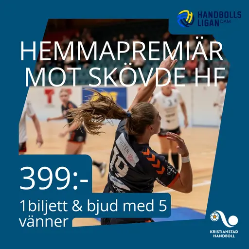 Hemmapremiär med ett erbjudande - 1 biljett till dig och fem vänner!
