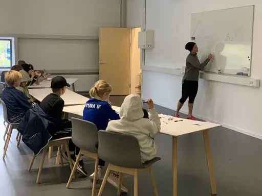 Bra kämpat!!! Dagarna bestod av fys/teambuilding, ispass, teori, pizza och lite matte. Stort tack till Henrik, Mikael, Linda, Lukas, Jessica och Viktor för hjälp med träning och mat. 