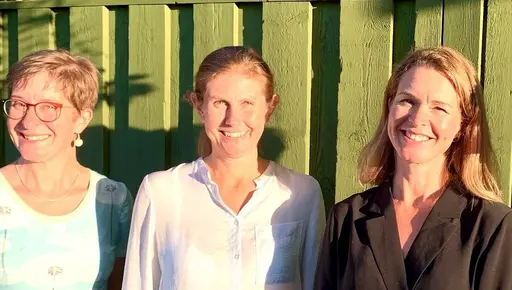 Erika Hagwall, Cecilia Fridén och Anna Tengblad