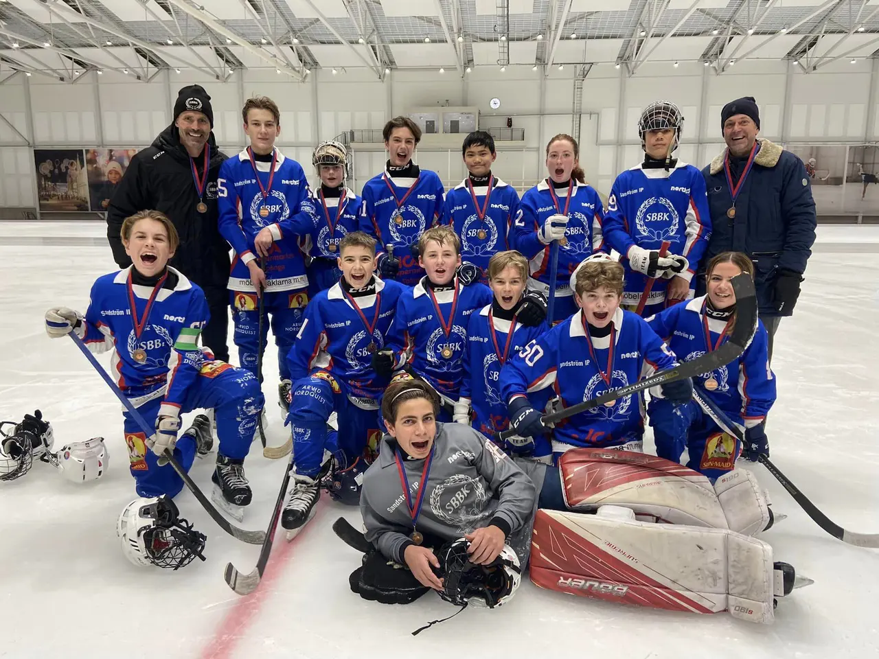Laget på cup i Katrineholm 2023