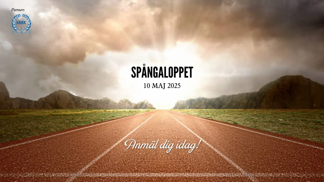 Spångaloppet går av stapeln den 10 maj 2025.