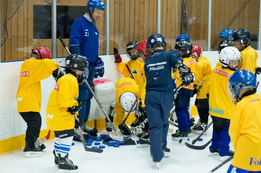 Bilder från Hockeyskolans premiär 22/9