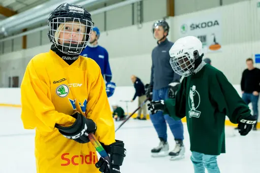 Bilder från Hockeyskolans premiär 22/9