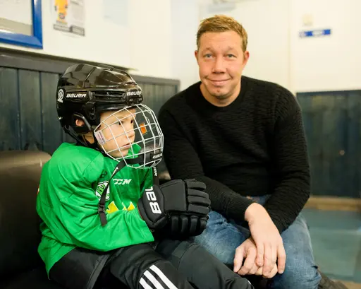 Bilder från Hockeyskolans premiär 22/9