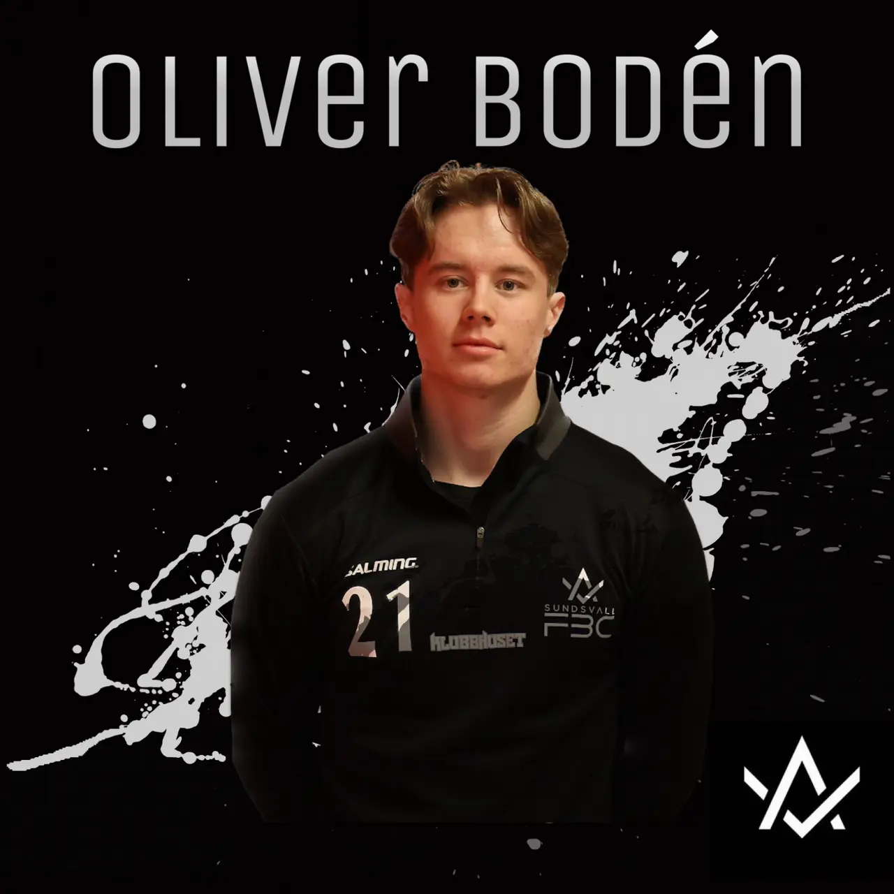Oliver Bodén. Nyförvärv från IBK Dalen