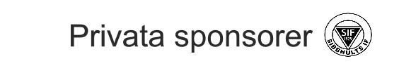 Privata sponsorer