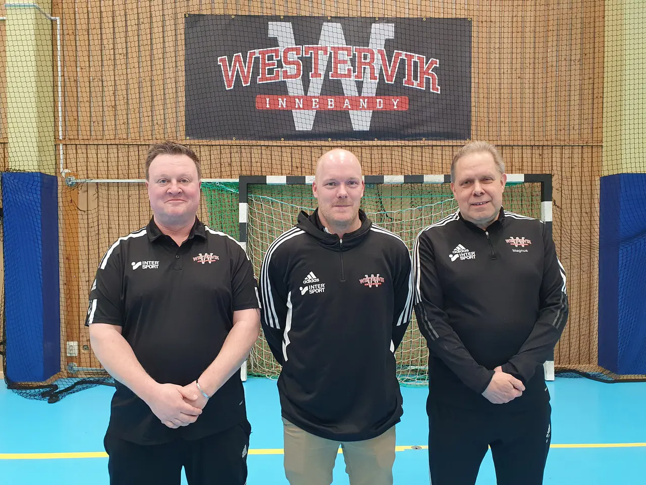 Andreas Ohlsson i mitten med Thomas Johansson och Magnus Larsson