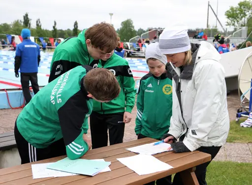 Risösimmet 2017. Anna Dorottya Papp, Gustav Hedin, Sebastian Pettersson, Gustaf Sandström, Viggo Reit och Anton Sölveskog 
