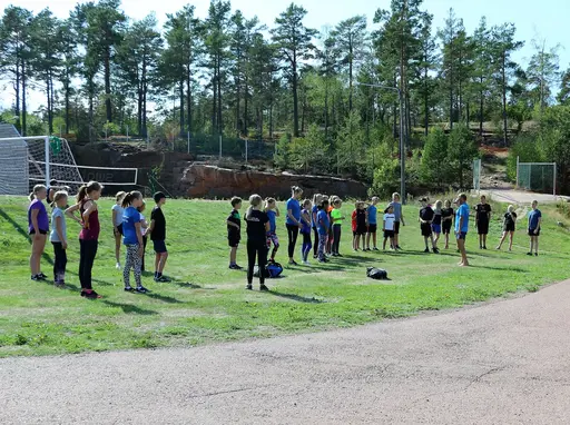 Träningsläger på Godby, Åland tillsammans med Bollnäs och Söderhamns simsällskap. 13-17/8-2018. Deltagare från HSS: Sebastian, Gustav, Alva, Linus, Linn, Lovisa, Karin och Oskar