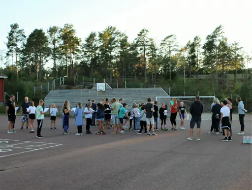 Träningsläger på Godby, Åland tillsammans med Bollnäs och Söderhamns simsällskap. 13-17/8-2018. Deltagare från HSS: Sebastian, Gustav, Alva, Linus, Linn, Lovisa, Karin och Oskar