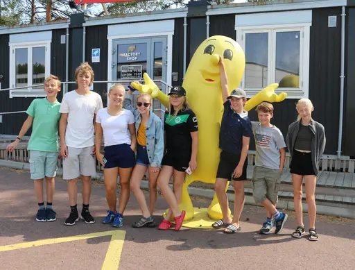 Träningsläger på Godby, Åland tillsammans med Bollnäs och Söderhamns simsällskap. 13-17/8-2018. Deltagare från HSS: Sebastian, Gustav, Alva, Linus, Linn, Lovisa, Karin och Oskar