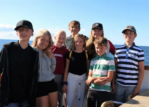 Träningsläger på Godby, Åland tillsammans med Bollnäs och Söderhamns simsällskap. 13-17/8-2018. Deltagare från HSS: Sebastian, Gustav, Alva, Linus, Linn, Lovisa, Karin och Oskar