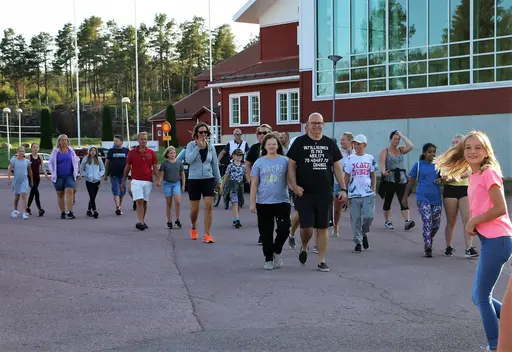 Träningsläger på Godby, Åland tillsammans med Bollnäs och Söderhamns simsällskap. 13-17/8-2018. Deltagare från HSS: Sebastian, Gustav, Alva, Linus, Linn, Lovisa, Karin och Oskar