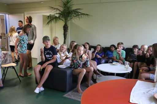 Träningsläger på Godby, Åland tillsammans med Bollnäs och Söderhamns simsällskap. 13-17/8-2018. Deltagare från HSS: Sebastian, Gustav, Alva, Linus, Linn, Lovisa, Karin och Oskar